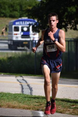 Nathan Evans Runs Ahead of the Pack