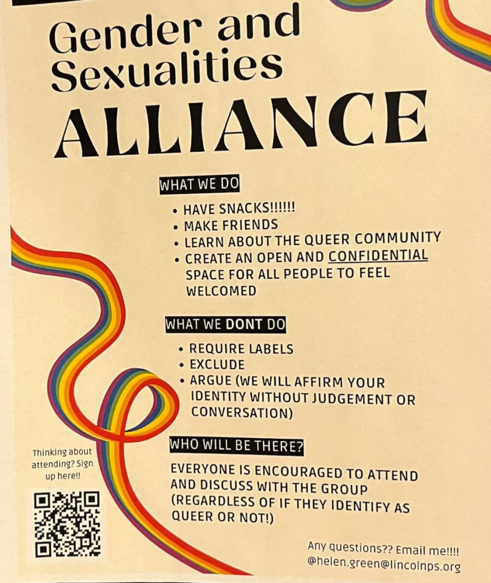 GSA Club Back Providing a Safe Space to Lincoln