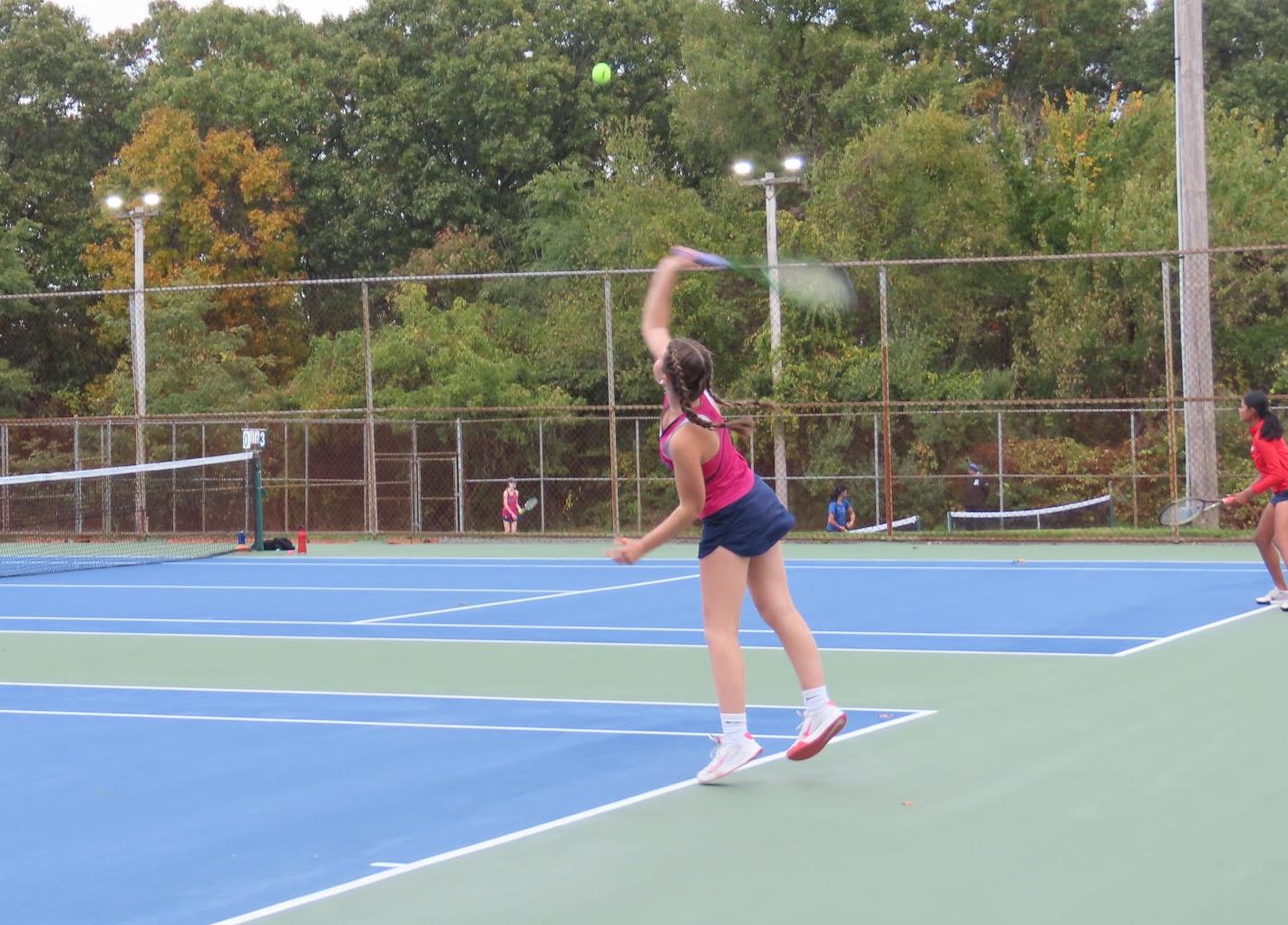 Girls Tennis Finishes Succesful Season with Young Squad