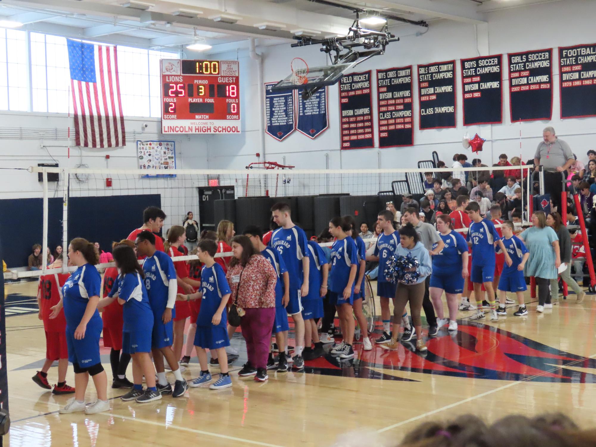 Unified Volleyball vs. Cumberland