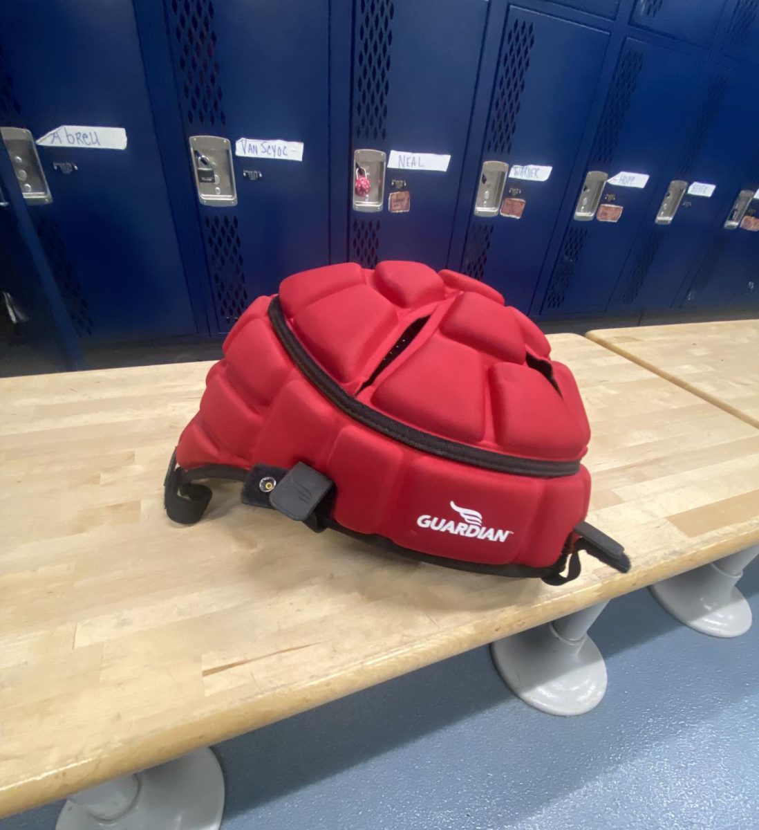 New Guardian Caps Bring Added Protection to Lincoln Football Practices