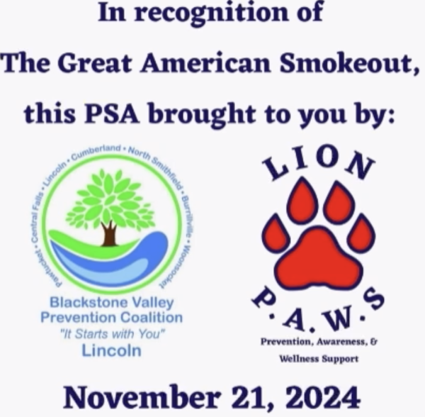 Community Announcement: Lion P.A.W.S - "The Great American Smokeout" Today