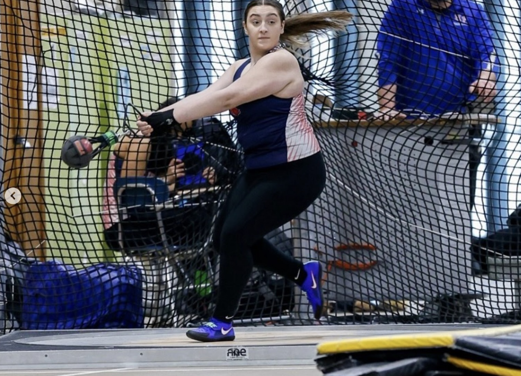 Sophomore Thrower Avery Aldridge