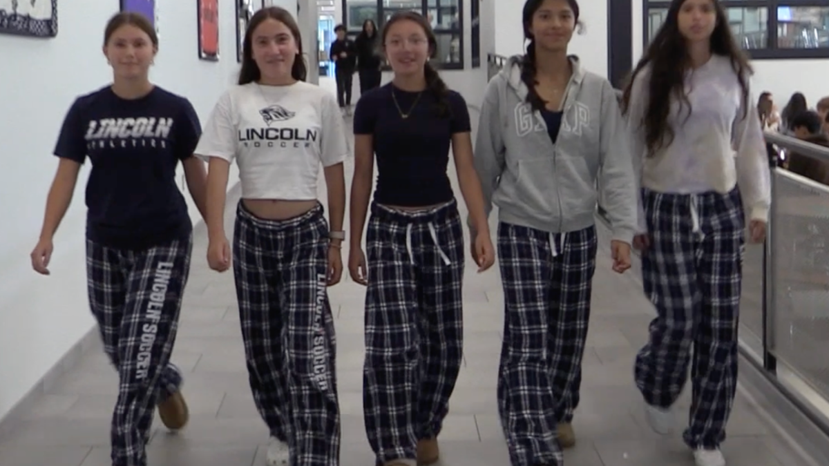 Why are the soccer girls all wearing the same pants?
