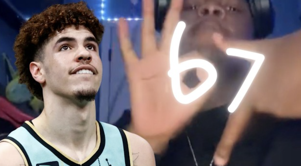 A still frame from "Know Your Meme's" video The "6-7" TikTok Trend Involves LaMelo Ball and A Skrilla Song

