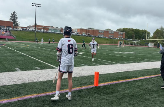 Boys Lacrosse last season at Ferguson Field. Courtesy of Lincoln Athletics Instagram page. 
