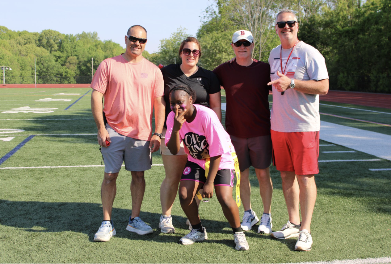 Powerpuff Girls Flag Football Game -- Juniors vs Seniors
