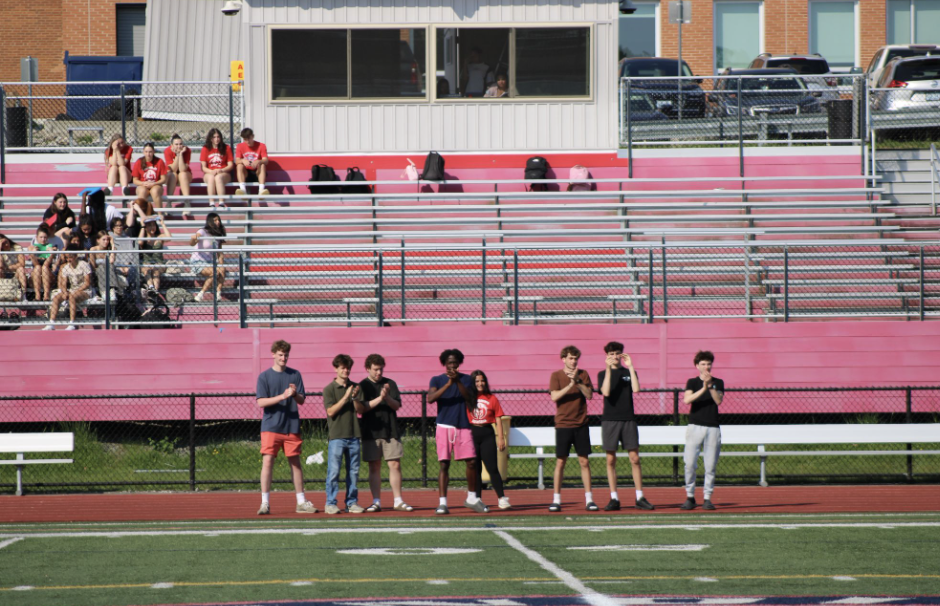 Powerpuff Girls Flag Football Game -- Juniors vs Seniors