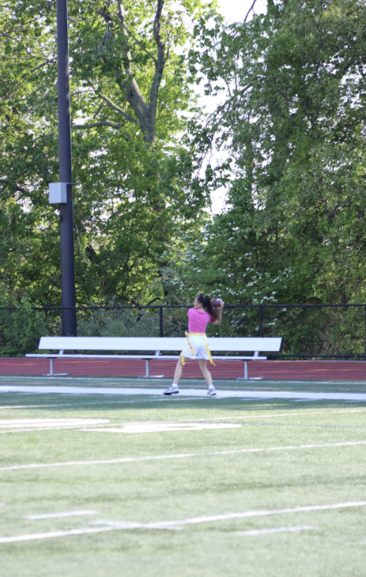 Powerpuff Girls Flag Football Game -- Juniors vs Seniors