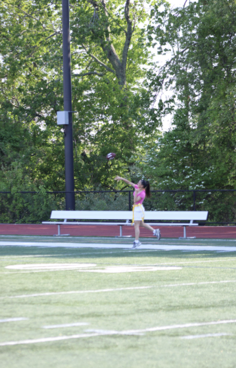 Powerpuff Girls Flag Football Game -- Juniors vs Seniors