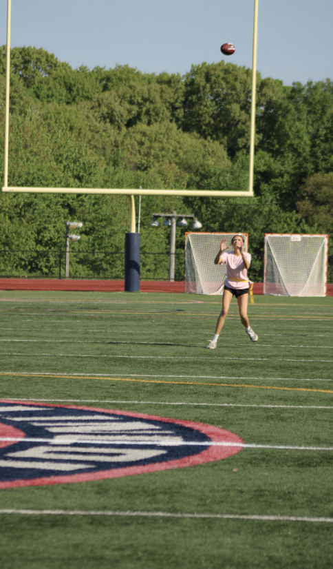 Powerpuff Girls Flag Football Game -- Juniors vs Seniors